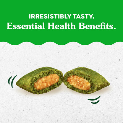 FELINE  SMARTBITES Hairball Control Crunchy and Soft Natural Cat Treats, Chicken Flavor, 16 Oz. Tub